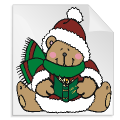 kerstbeertjes 04 - kleurplaat