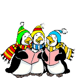 Penguins singing